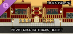 RPG Maker MZ - KR Art Deco Exteriors Tileset