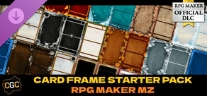 RPG Maker MZ - Card Frame Starter Pack