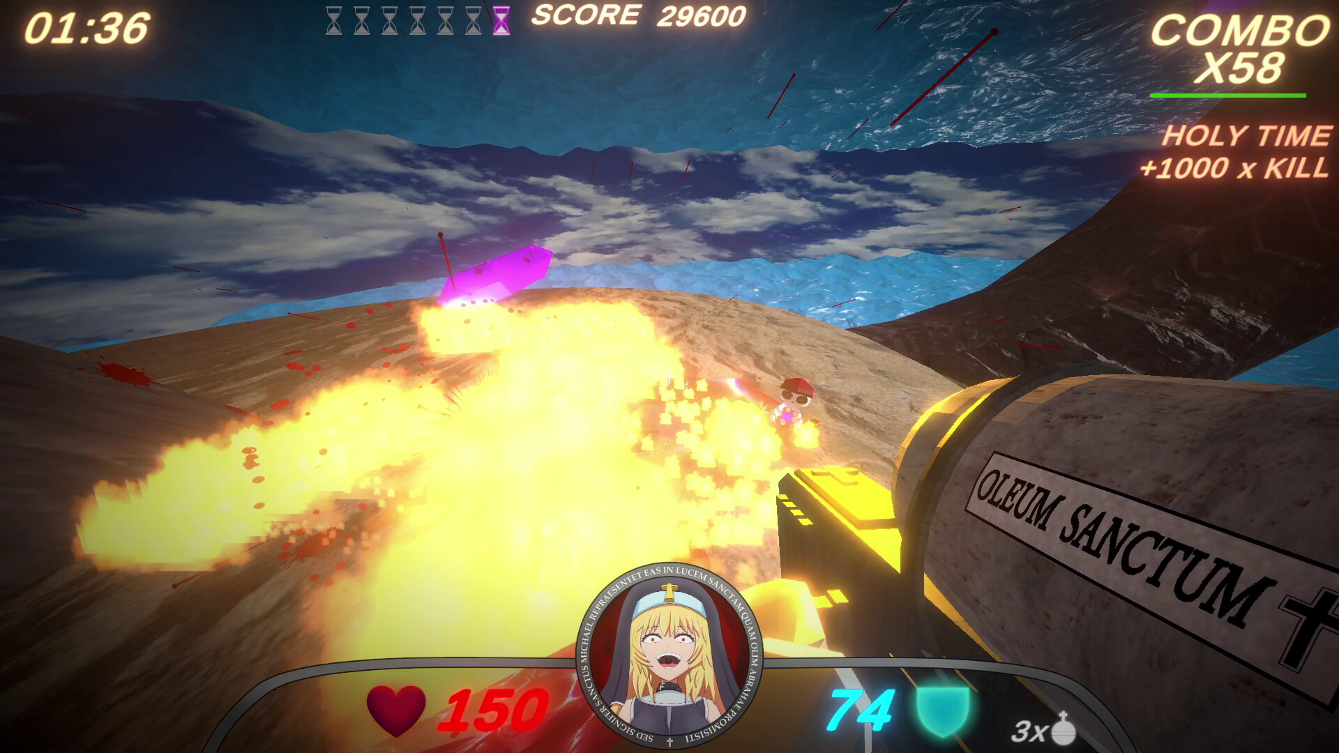 Guns and Nuns: Storming Hell-steamrip