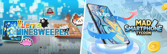 Mad Smartphone Tycoon & Let's Minesweeper