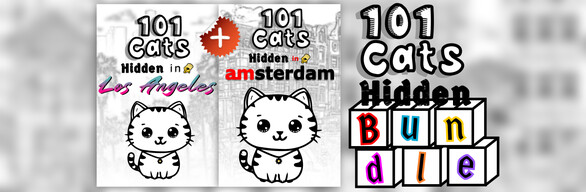 101 Cats Hidden Bundle: Amsterdam + Los Angeles