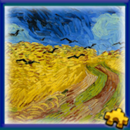 Wheatfield with Crows
