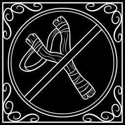 Grownups don't slingshot