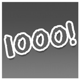 1000 defeated