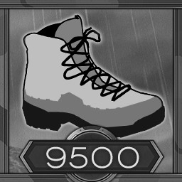 9500 meters