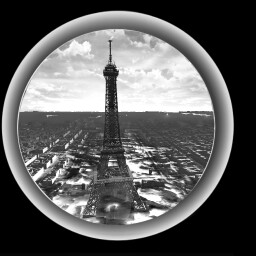 Steel tower.