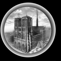 The cathedral burned down.