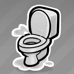 Flushing down