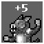 Defeated 5 monsters