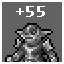 Defeated 55 monsters