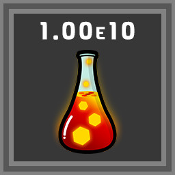Reach 1.00e10 Fire Flasks