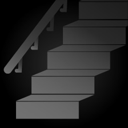 Never climb stairs in Horror movies
