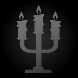 By candlelight