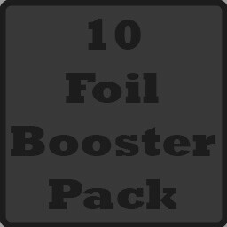 Opened 10 Foil Booster Pack