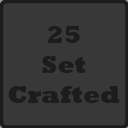 Crafted 25 Sets!