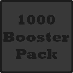 Opened 1000 Booster Pack