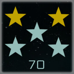 Experience Level 70 Exalted Upgrade Awarded