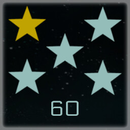 Experience Level 60 Exalted Upgrade Awarded