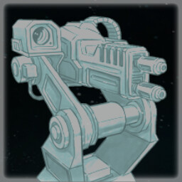 Mission completed using only machine gun turrets!