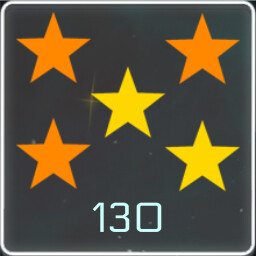 Experience Level 130 Exalted Upgrade Awarded
