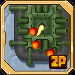 Arcade Style Ninth Boss in 2P
