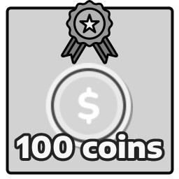 Get 100 coins