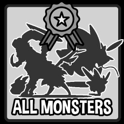 Catch all monsters