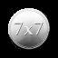 7-by-7 Clouded