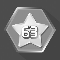Get 63 stars (hexagon grid)