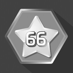 Get 66 stars (hexagon grid)