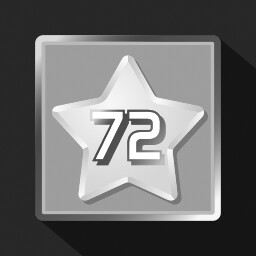 Get 72 stars (square grid)