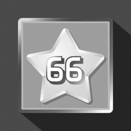 Get 66 stars (square grid)