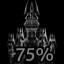 75% OF THE CASTLE IS LIT