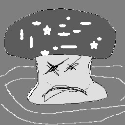 Kill the mushroom boss