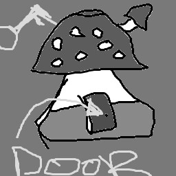 open the door