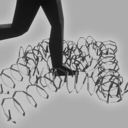 Barbed Feet