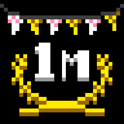 1,000,000 points for running
