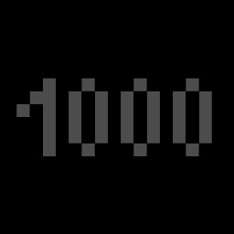 1000 PIXELS
