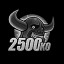 2500 K.O.s in Team Deathmatch