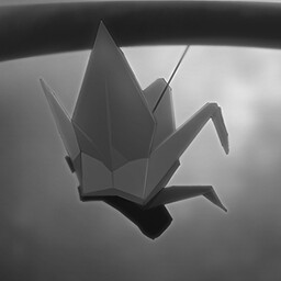 Origami cranes