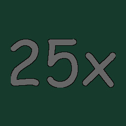 Earn a streak of 25