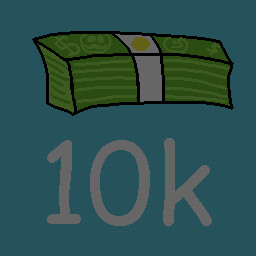 Earned 10,000 in donations