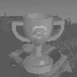 First podium