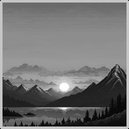 Before the sun sets in the sky