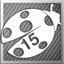 Few ladybugs