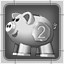 Piggy Bank Silver