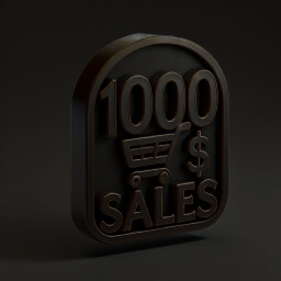Make 1000 sales.
