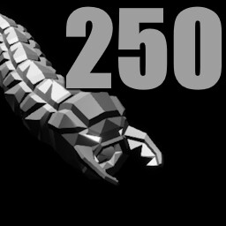 250 Scaly Worm Kills