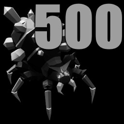 500 Aberrated Spider Kills