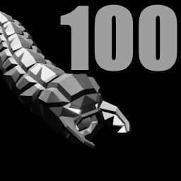 100 Scaly Worm Kills